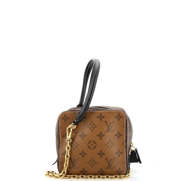 Louis Vuitton Square Bag Reverse Monogram Canvas Brown - Picture 3 of 8